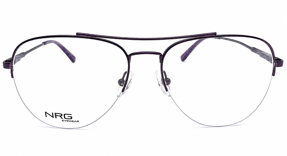 NRG EYEWEAR N245 C3 PURPLE EYEGLASSES FRAMES 55-16-140 AUTHENTIC